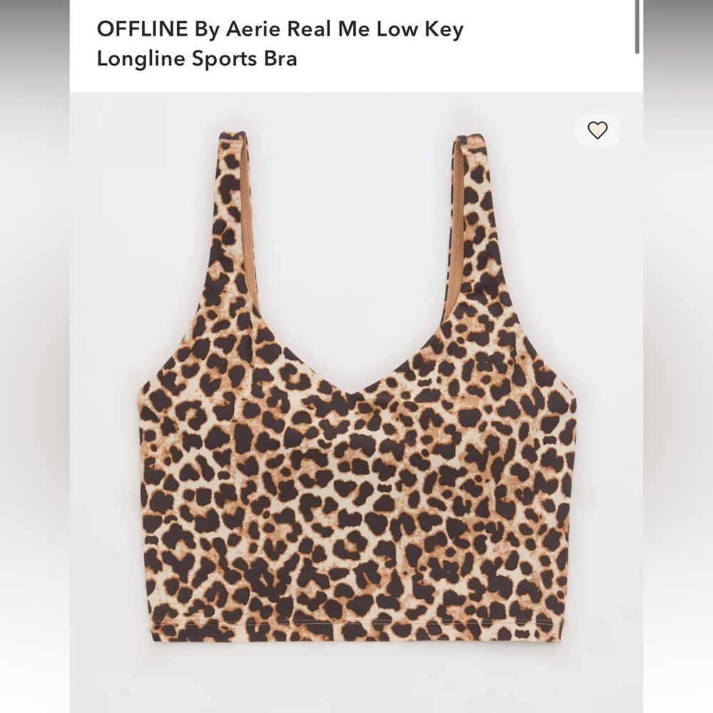 SET: OFFLINE By Aerie Real Me Low Key Longline Sports Bra & legging SIZE SMALL